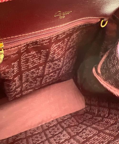 Cartier（カルティエ）Cartier (カルティエ) リュック ボルドーの古着・服飾アイテム