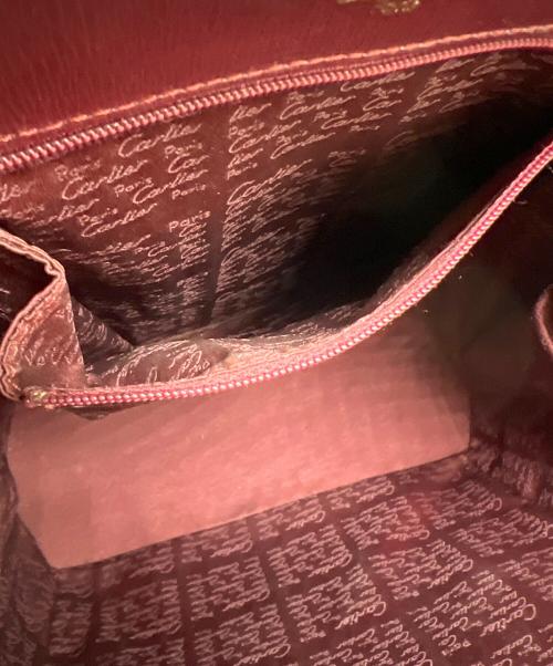 Cartier（カルティエ）Cartier (カルティエ) リュック ボルドーの古着・服飾アイテム