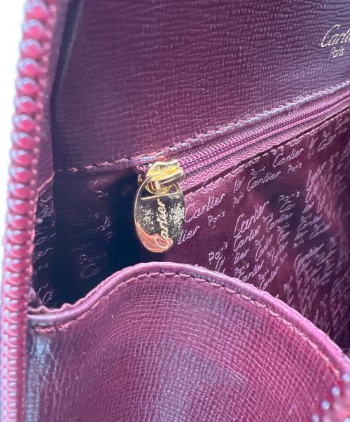 Cartier（カルティエ）Cartier (カルティエ) リュック ボルドーの古着・服飾アイテム