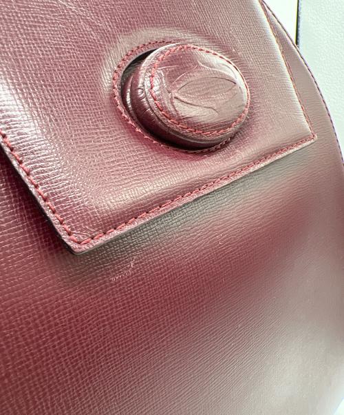 Cartier（カルティエ）Cartier (カルティエ) リュック ボルドーの古着・服飾アイテム
