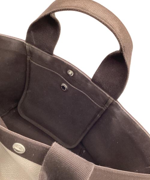 Herve Chapelier（エルベシャプリエ）Herve Chapelier (エルベシャプリエ) 舟型トートバッグ ブラウン×モカの古着・服飾アイテム
