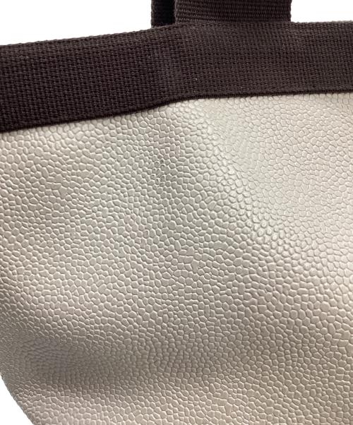 Herve Chapelier（エルベシャプリエ）Herve Chapelier (エルベシャプリエ) 舟型トートバッグ ブラウン×モカの古着・服飾アイテム