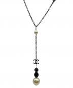 CHANELシャネル）の古着「ココマーク パールネックレス」