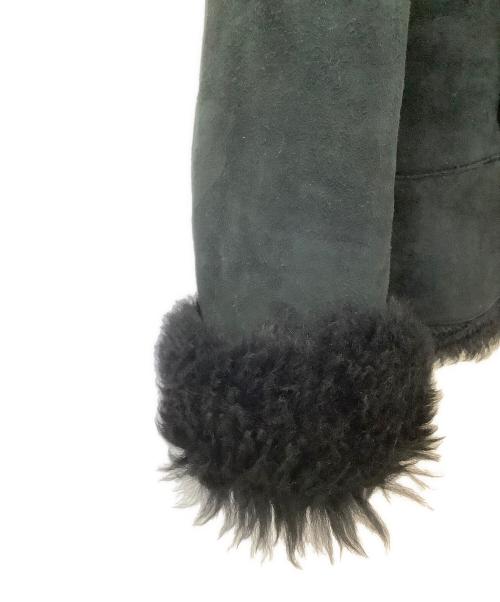 EPOCA（エポカ）EPOCA (エポカ) レザーコート ブラック サイズ:40の古着・服飾アイテム