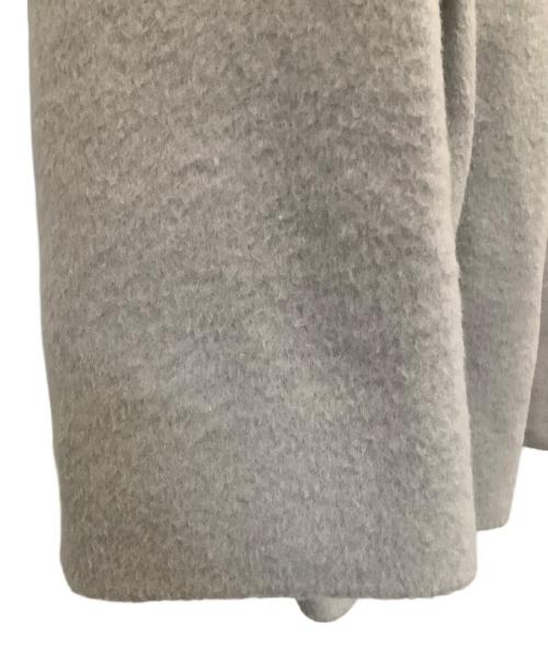 UNITED ARROWS（ユナイテッドアローズ）UNITED ARROWS (ユナイテッドアローズ) ペプラムショートコート グレー サイズ:36の古着・服飾アイテム