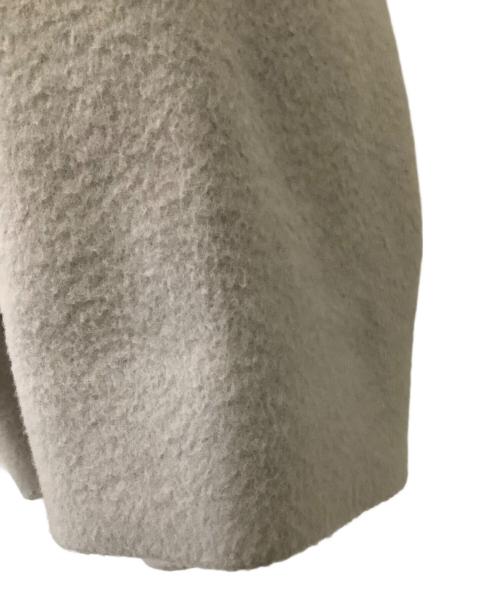 UNITED ARROWS（ユナイテッドアローズ）UNITED ARROWS (ユナイテッドアローズ) ペプラムショートコート グレー サイズ:36の古着・服飾アイテム