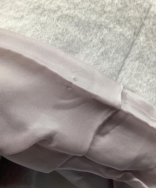 UNITED ARROWS（ユナイテッドアローズ）UNITED ARROWS (ユナイテッドアローズ) ペプラムショートコート グレー サイズ:36の古着・服飾アイテム