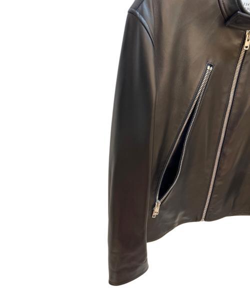 Maison Margiela（メゾンマルジェラ）Maison Margiela (メゾンマルジェラ) 八の字ライダースジャケット ブラック サイズ:50 未使用品の古着・服飾アイテム