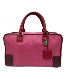 LOEWE（ロエベ）の古着「LOEWE　アマソナ36　バッグ」｜ピンク