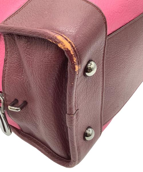 LOEWE（ロエベ）LOEWE (ロエベ) LOEWE　アマソナ36　バッグ ピンクの古着・服飾アイテム