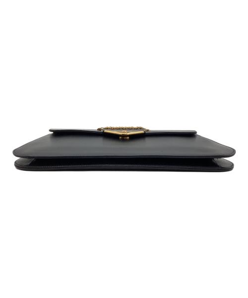 Cartier（カルティエ）Cartier (カルティエ) チェーンショルダーバッグ ネイビーの古着・服飾アイテム