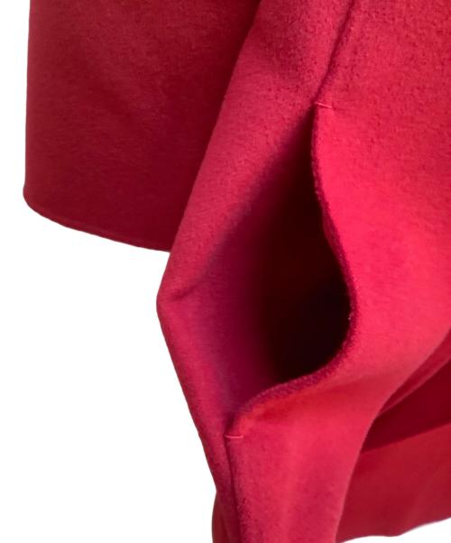 Max Mara Studio（マックスマーラ ストゥディオ）Max Mara Studio (マックスマーラ ストゥディオ) ガウンコート ワインレッド サイズ:160/84の古着・服飾アイテム