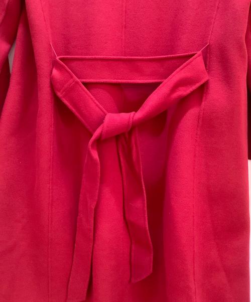 Max Mara Studio（マックスマーラ ストゥディオ）Max Mara Studio (マックスマーラ ストゥディオ) ガウンコート ワインレッド サイズ:160/84の古着・服飾アイテム