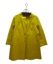 HERNO（ヘルノ）の古着「リバーシブルジャケット」｜ブラウン×グリーン