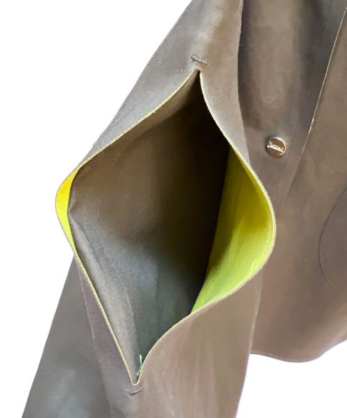 HERNO（ヘルノ）HERNO (ヘルノ) リバーシブルジャケット ブラウン×グリーン サイズ:42の古着・服飾アイテム