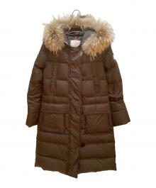 MONCLER（モンクレール）の古着「ダウンコート」｜ブラウン