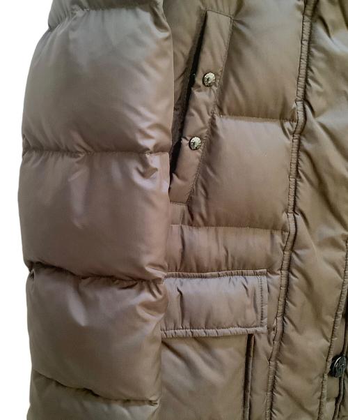 MONCLER（モンクレール）MONCLER (モンクレール) ダウンコート ブラウンの古着・服飾アイテム