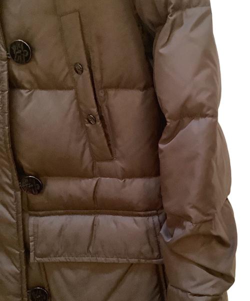 MONCLER（モンクレール）MONCLER (モンクレール) ダウンコート ブラウンの古着・服飾アイテム