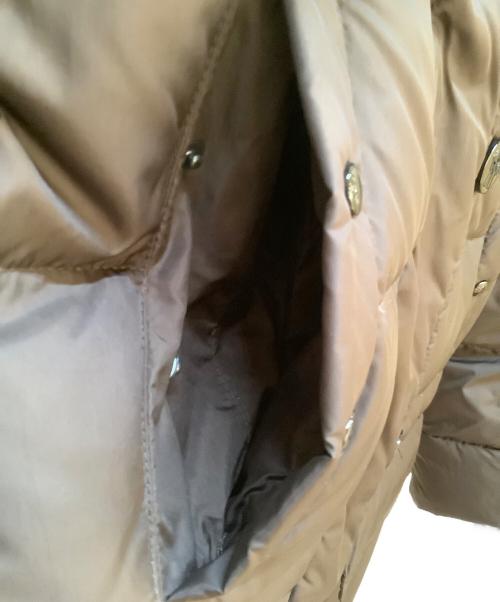 MONCLER（モンクレール）MONCLER (モンクレール) ダウンコート ブラウンの古着・服飾アイテム