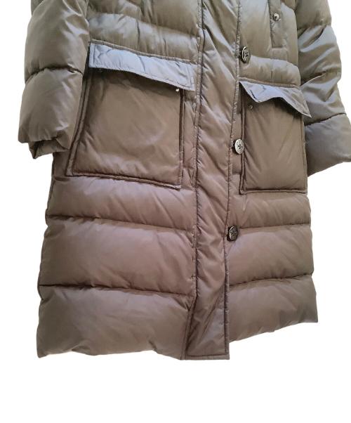 MONCLER（モンクレール）MONCLER (モンクレール) ダウンコート ブラウンの古着・服飾アイテム