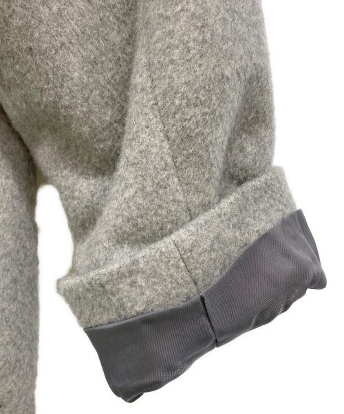 GALERIE VIE（ギャルリーヴィー）GALERIE VIE (ギャルリーヴィー) ノーカラーコート グレー サイズ:36の古着・服飾アイテム