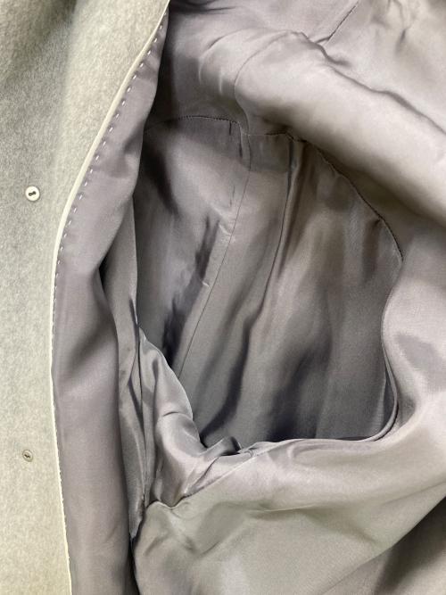 GALERIE VIE（ギャルリーヴィー）GALERIE VIE (ギャルリーヴィー) ノーカラーコート グレー サイズ:36の古着・服飾アイテム