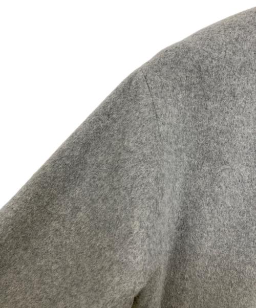GALERIE VIE（ギャルリーヴィー）GALERIE VIE (ギャルリーヴィー) ノーカラーコート グレー サイズ:36の古着・服飾アイテム