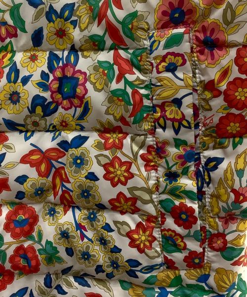 ETRO（エトロ）ETRO (エトロ) ボタニカル花柄ダウンジャケット レッド サイズ:46の古着・服飾アイテム