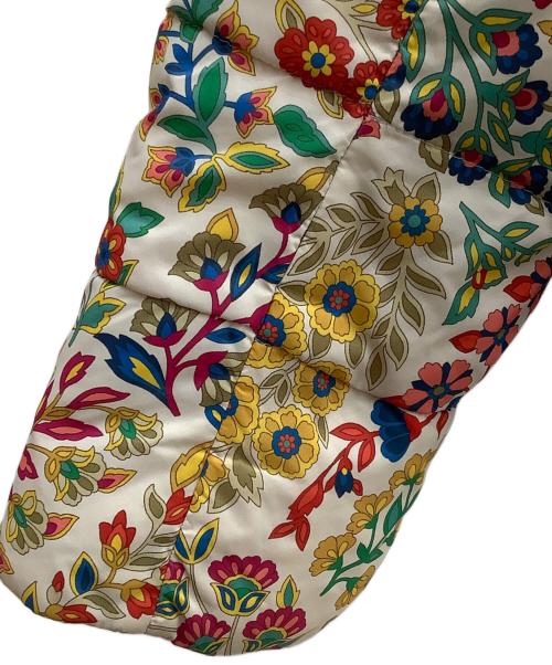 ETRO（エトロ）ETRO (エトロ) ボタニカル花柄ダウンジャケット レッド サイズ:46の古着・服飾アイテム