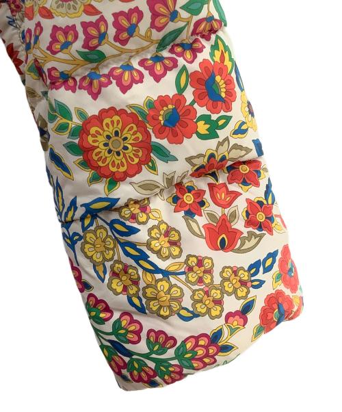 ETRO（エトロ）ETRO (エトロ) ボタニカル花柄ダウンジャケット レッド サイズ:46の古着・服飾アイテム