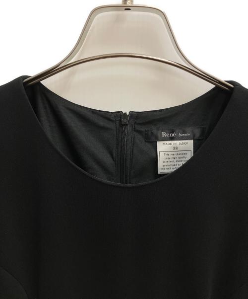 Rene basic（ルネベーシック）Rene basic (ルネベーシック) ワンピース ブラック サイズ:SIZE 38の古着・服飾アイテム