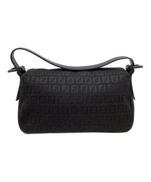 FENDI（フェンディ）FENDI (フェンディ) FENDI   ズッキーノ　マンマバケット　ショルダーバッグ ブラックの古着・服飾アイテム