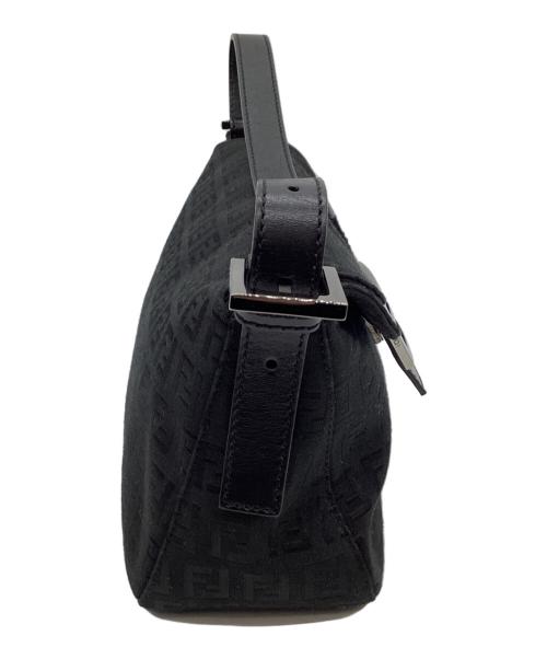 FENDI（フェンディ）FENDI (フェンディ) FENDI   ズッキーノ　マンマバケット　ショルダーバッグ ブラックの古着・服飾アイテム