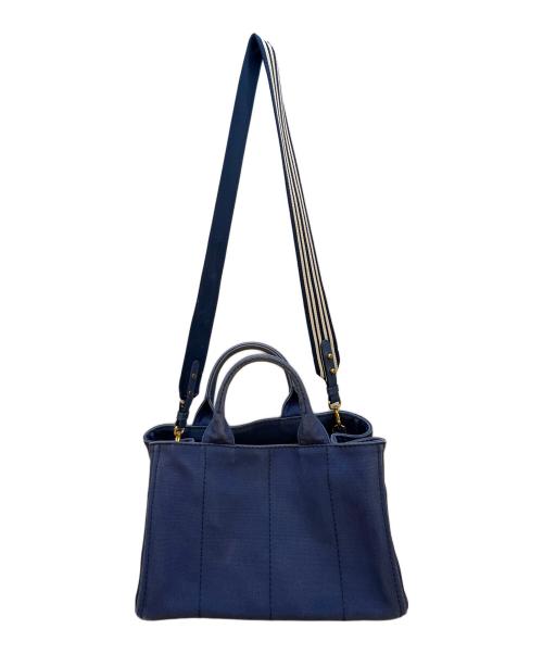 PRADA（プラダ）PRADA (プラダ) ハンドバッグ ブルーの古着・服飾アイテム