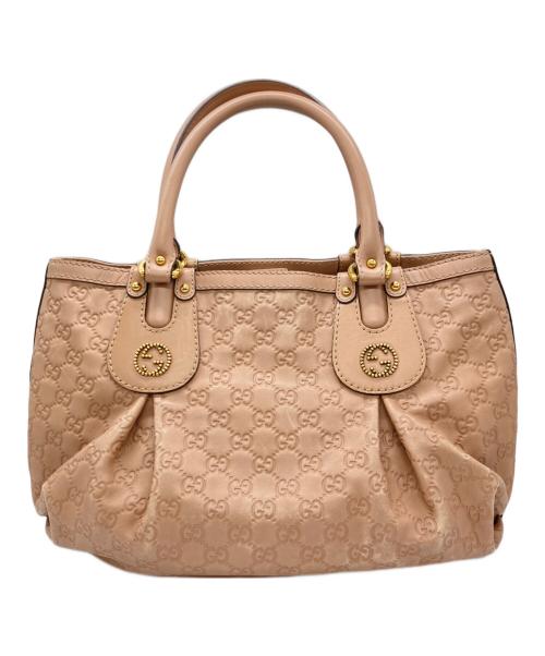 GUCCI（グッチ）GUCCI (グッチ) トートバッグ ピンクの古着・服飾アイテム