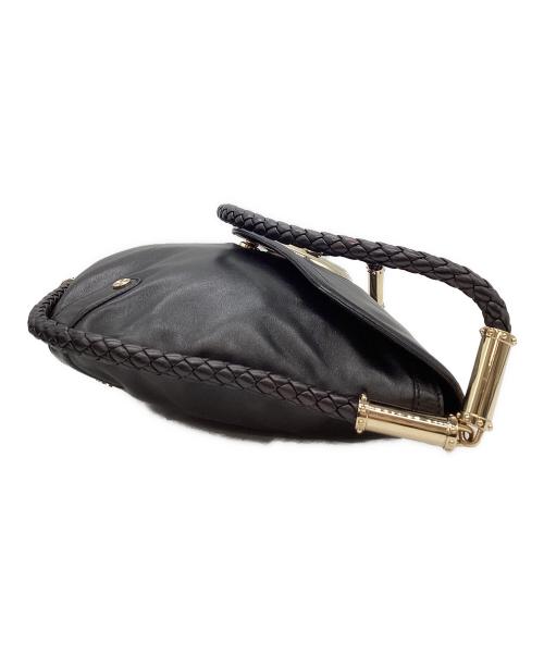 GUCCI（グッチ）GUCCI (グッチ) GUCCI　インターロッキング　ワンショルダーバッグ ブラックの古着・服飾アイテム