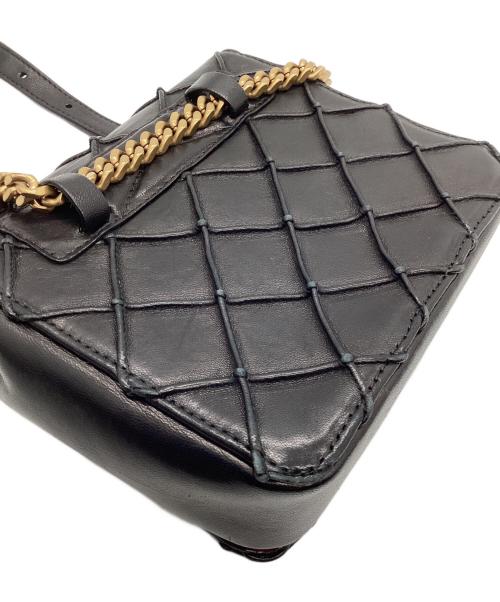 MARC JACOBS（マークジェイコブズ）MARC JACOBS (マークジェイコブズ) チェーンショルダーバッグ ブラックの古着・服飾アイテム