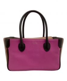 A.D.M.J.（エーディーエムジェイ）の古着「ハンドバッグ」｜ピンク