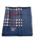 BURBERRYバーバリー）の古着「スカーフ」｜ネイビー