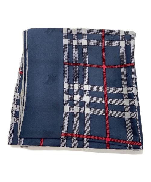 BURBERRY（バーバリー）BURBERRY (バーバリー) スカーフ ネイビーの古着・服飾アイテム