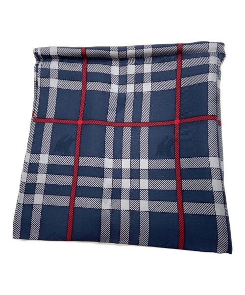 BURBERRY（バーバリー）BURBERRY (バーバリー) スカーフ ネイビーの古着・服飾アイテム