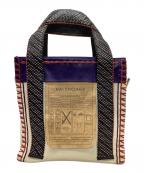 BALENCIAGAバレンシアガ）の古着「トートバッグ」｜ホワイト×ブルー