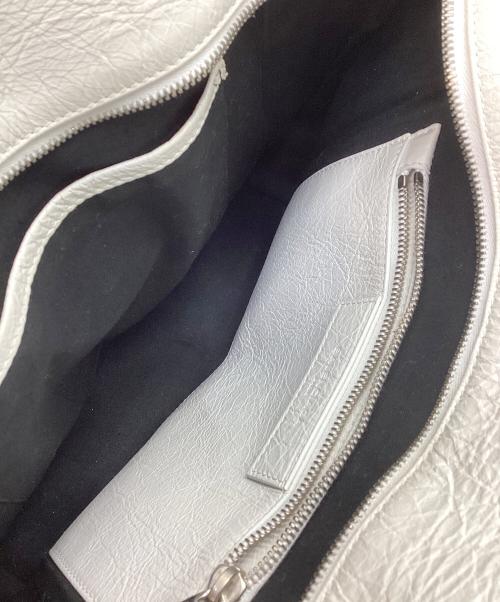 BALENCIAGA（バレンシアガ）BALENCIAGA (バレンシアガ) トートバッグ ホワイト×ブルーの古着・服飾アイテム