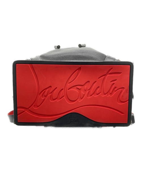 Christian Louboutin（クリスチャン・ルブタン）Christian Louboutin (クリスチャン・ルブタン) リュック ブラック×レッドの古着・服飾アイテム