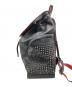 Christian Louboutin (クリスチャン・ルブタン) リュック ブラック×レッド：80000円