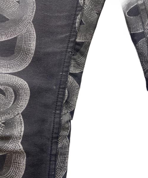 hysterics（ヒステリックス）hysterics (ヒステリックス) スネークループパンツ ホワイト×ブラック サイズ:Lの古着・服飾アイテム