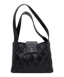 CHANEL（シャネル）の古着「ハンドバッグ」｜ブラック