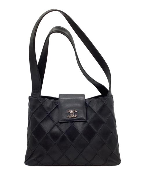 CHANEL（シャネル）CHANEL (シャネル) ハンドバッグ ブラックの古着・服飾アイテム