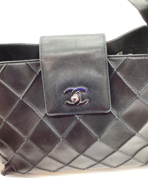 CHANEL（シャネル）CHANEL (シャネル) ハンドバッグ ブラックの古着・服飾アイテム