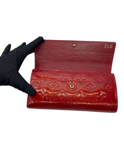 LOUIS VUITTON（ルイ ヴィトン）LOUIS VUITTON (ルイ ヴィトン) 長財布/ヴェルニ･ポルトフォイユ・サラ ポム・ダムールの古着・服飾アイテム